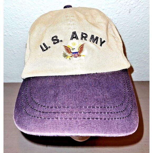 U.S. Army Hat Tan Cap Adjustable By KC Caps Fast Shipping USA - Picture 2 of 12
